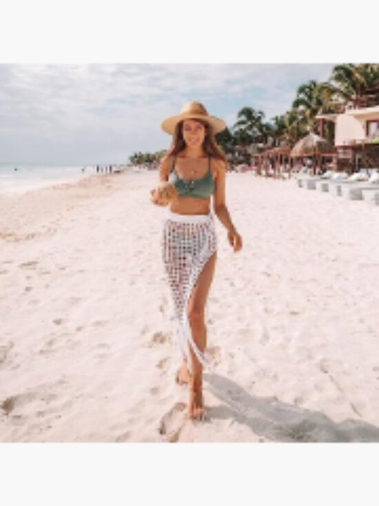 Summer Straw Fedora Hat with Wide Brim Roll Up Sun Hat UPF 50+ main image 4
